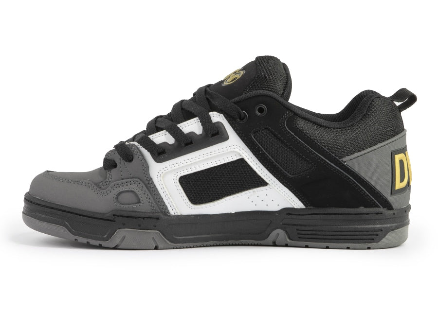 Comanche Black White Charcoal Nubuck DVS Shoes Australia